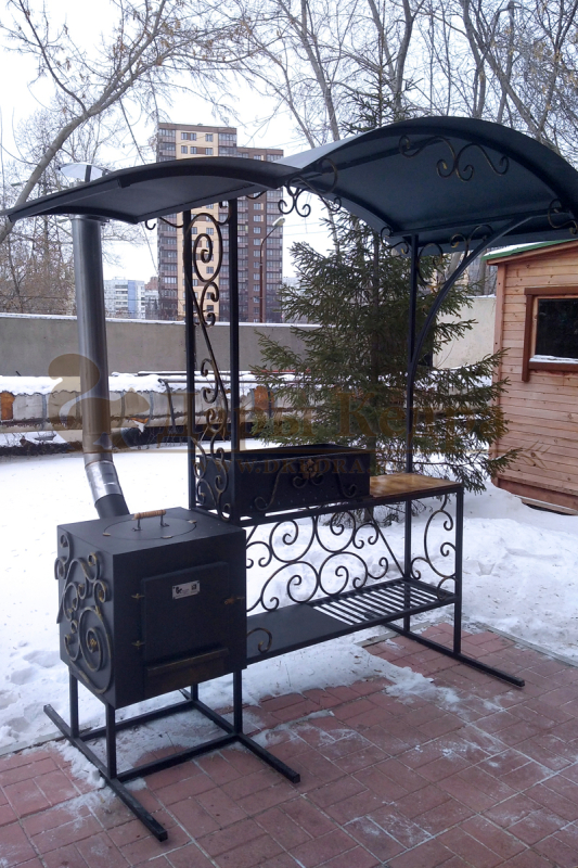 Мангал кованый